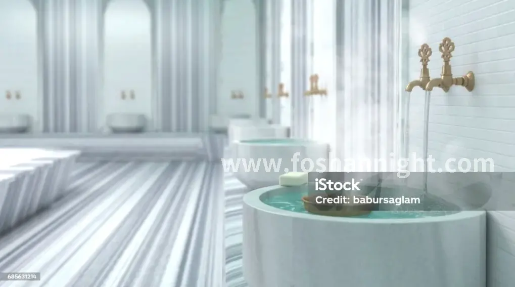 桑拿后的休息区